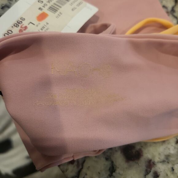 KAOHS strappy bikini top orange and pink Large **READ LISTING** - Picture 10 of 10
